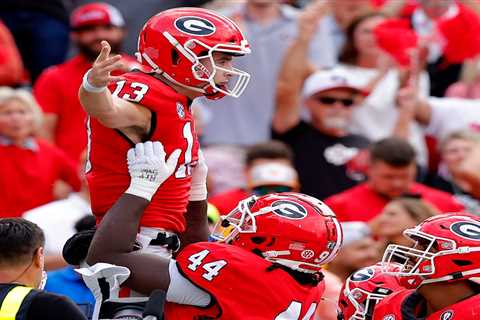 The College Football National Championship features Georgia going up against TCU &mdash; here's how to livestream the game