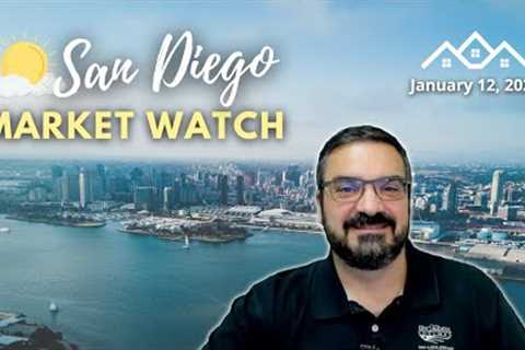 San Diego Market Watch - Real Estate Update For January 12, 2023