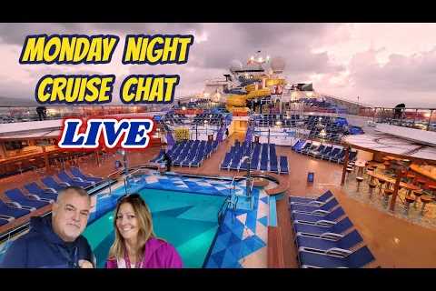 LIVE CRUISE CHAT AND Q&amp;A WITH SHARON AT SEA TRAVEL