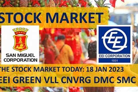 THE STOCK MARKET TODAY: 18 JAN 2023
