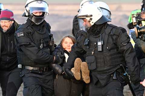 JUST IN: Swedish Climate Brat Greta Thunberg Detained by German Police for Protesting a New Coal Mine