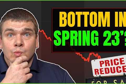 Canada's Real Estate Price Continue Decline: Bottom in Spring 2023?