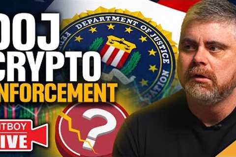 🚨BREAKING🚨 DOJ Crypto ENFORCEMENT Announcement!