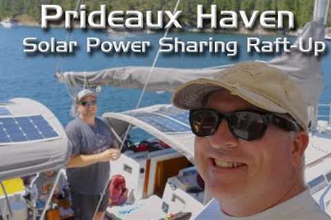 Solar Power Sharing in Prideaux Haven | EP 62 | Cruising/Boating Pacific Northwest | MV Makena Kai