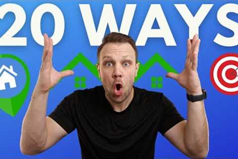 20 INCREDIBLE Ways to Invest in Real Estate