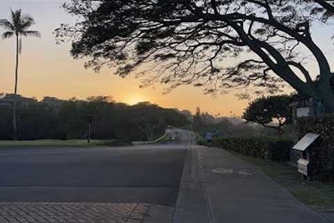 Kapalua Maui FIX Hawaiii Sunset Walk