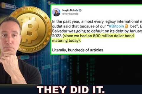 EL SALVADOR BITCOIN INVESTMENT PAYS OFF BIG! BANKS REFUSE TO SUPPORT CRYPTO - SEE WHAT HAPPENED!