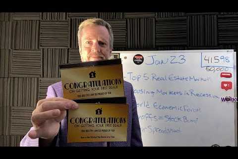 Jan 23 Financial News: Top 5 Real Estate Markets, Thoughts on World Economic Forum, More Layoffs