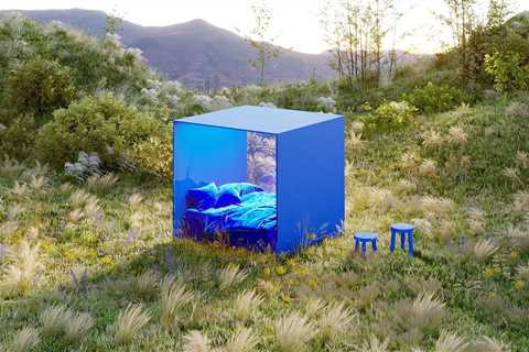 A Beetlejuician Doll House, a Glowing Blue Tiny Home, and More Ideas From Designers Just Having Fun