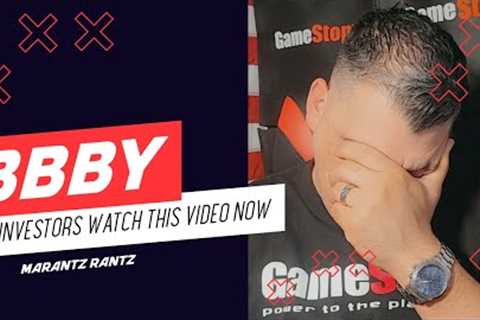 BBBY - Investors MUST WATCH