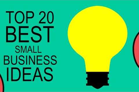 Top 20 Best Small Business Ideas for Beginners in 2023