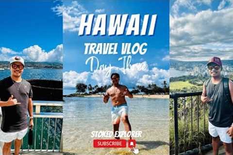 HAWAII Travel Vlog | DAY THREE | CENTRAL OAHU, Pearl Harbor &amp; Diamond Head | STOKED EXPLORER