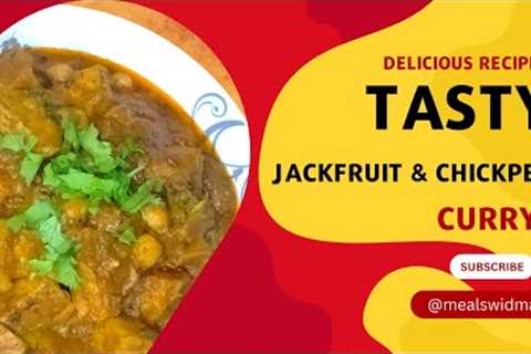Jackfruit and Chickpea curry | Tasty Healthy &amp; Nutritious | कटहल और चना की सब्जी | North Indian Dish