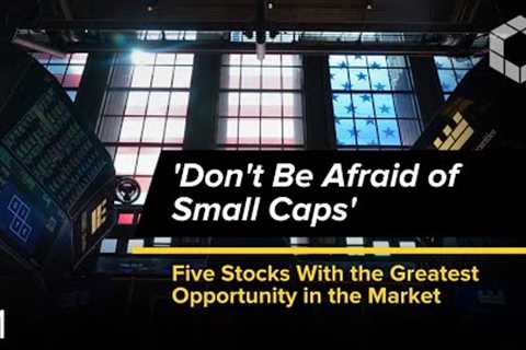 'Don't Be Afraid of Small Caps' – Five Stocks With the Greatest Opportunity in the Market