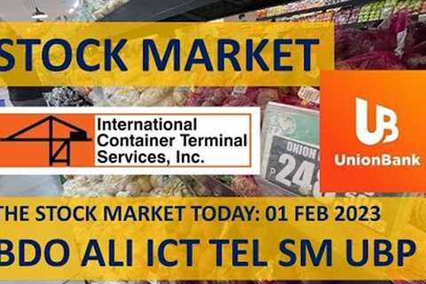 THE STOCK MARKET TODAY: 01 FEB 2023