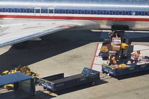 Texas airport worker says she dealt with lines of crying passengers and around 70 items of lost luggage every day during the holiday period