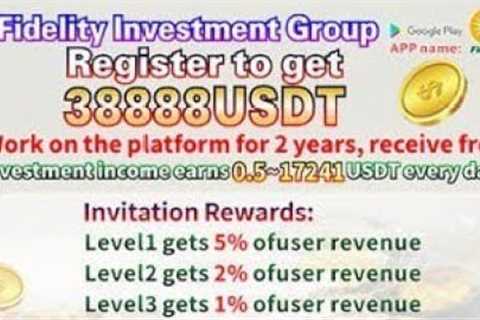 Join the world's top platform, Fidelity Investment Group, and realize a wealthy life