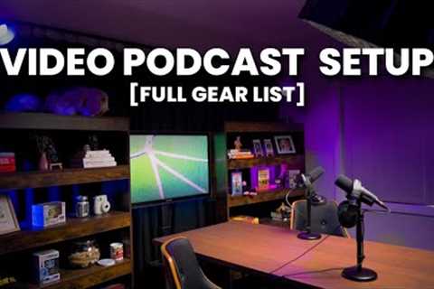 How To Setup a YouTube Podcast Studio (Gear Kit for Audio &amp; Video)