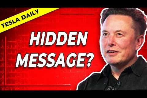 Musk Teases Tesla Investor Day: Hidden Message?