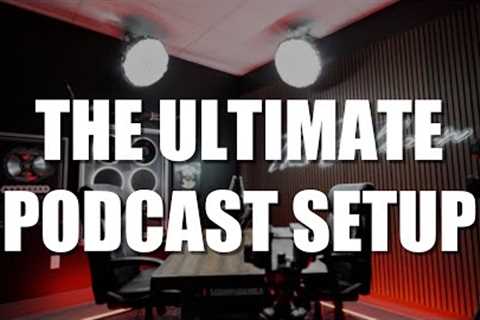 5 Steps to setup a PODCAST Studio in 2023 | Equipment and guide for beginners