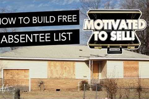 Wholesale Real Estate I How To Find Distressed Sellers (2022 List Hack)