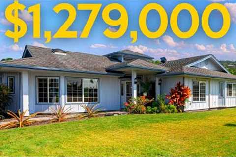 BIG Value in Hawaii with a BIG House and a BIG Lot on the Big Island