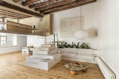 A Puzzled-Together Stair Elevates a Fashion Designer’s Barcelona Apartment