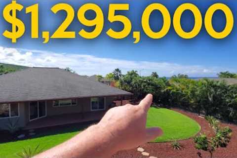 Hawaii Real Estate- The BEST Value I see right now! Inside this $1,295,000 home in Alii Heights