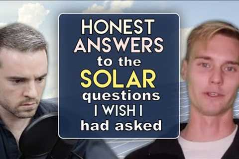ASK THESE QUESTIONS BEFORE GOING SOLAR