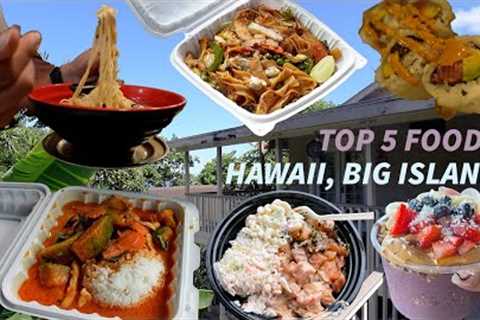 Hawaii, Big Island MUST EAT | Best foods on Big Island | Kona, Big Island &amp; Volcano