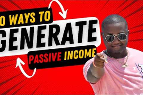 Watch this before you try to make money online|10 ways to generate passive income 🤑