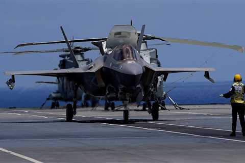 Pilot describes ejecting from his F-35 fighter jet seconds before it fell into the sea