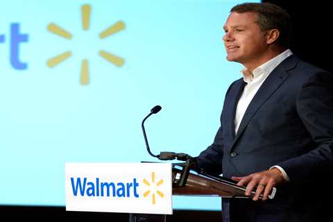Walmart execs say own-brand sales are growing as customers cut spending, and suggest that other brands could put their prices down to compete