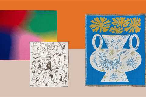 Now's the Time for Throw Blankets That Double as Art