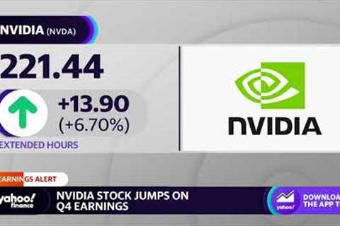 Nvidia stock jumps on Q4 earnings beat amid rising A.I. trends