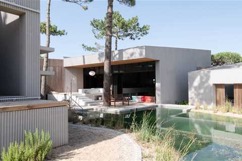 A Stand of Pines Directed the U-Shaped Plan of This Family Home in Portugal