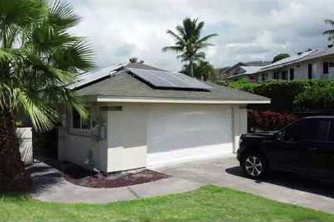 PROSOLAR HAWAII- LET'S GO GREEN 25 -JINKO 400 Watt SOLAR PANELS  SHINGLE ROOF