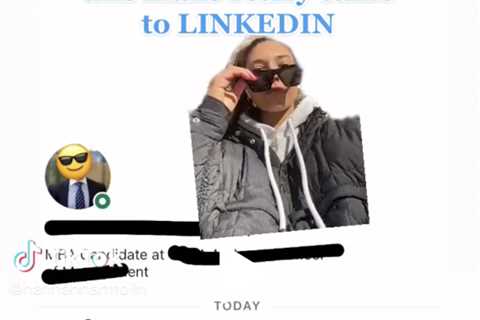 TikToker says man 'skipping the line on a dating app' asked her out on LinkedIn &mdash; this isn't the first time job site has been used for romance
