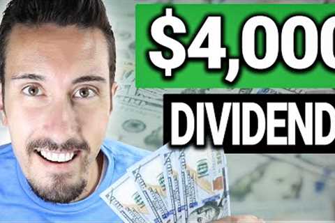 $200K Dividend Portfolio UPDATE! ($4,000 Dividends Earned)