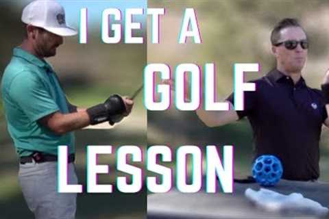 LIVE GOLF LESSON AND BRAND NEW TRAINING AID | TROTTIEGOLF