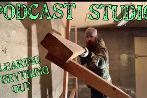 Building a PODCASTING studio!
