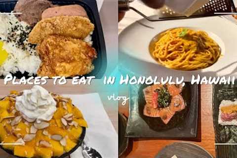 Places to Eat in Honolulu, Hawaii