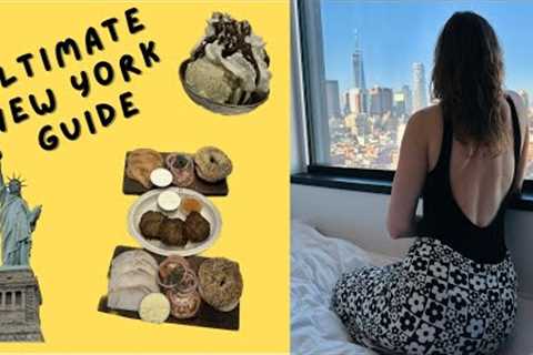 How to see the BEST of NEW YORK! (4K!) Food-Hotels-Activities