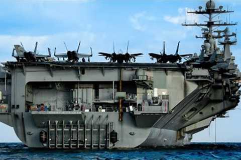 Incredible Life Inside World's Largest $13 Billion Aircraft Carrier