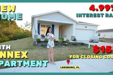 NEW HOME with ANNEX APARTMENT INCLUDED🤯😱, with 4.99% interest and $15,000 for closing costs