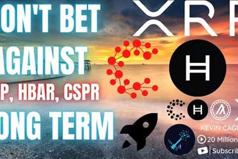 DON’T BET AGAINST THESE 💥 Ripple XRP Hedera HBAR Casper CSPR 🌊 CRYPTO NEWS 💲 WATCH ALL✔️Rated 100x