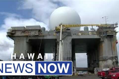 Take a look inside Pearl Harbor's giant golf-ball shaped radar