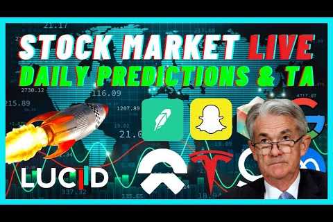 🔴[LIVE] THE PAIN TRADE IS UPWARDS, STOCKS WILL RALLY HARD!!🔥$RIVN, $PLTR, $LYFT &amp; $NIO ARE CHEAP!!🔥