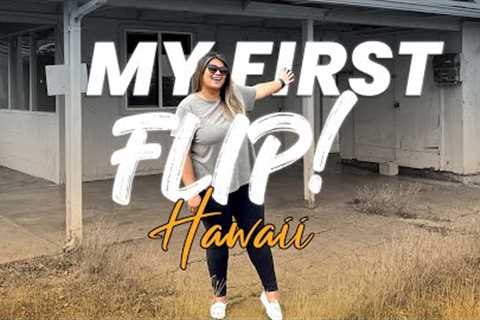 I BOUGHT MY FIRST FLIP IN HAWAII | Real Estate Investing