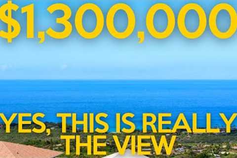 It's ALL ABOUT THE VIEW in Hawaii Real Estate! 4/3 $1,300,000 with Solar PV and Bonus Living